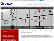 Tablet Screenshot of elprom.org